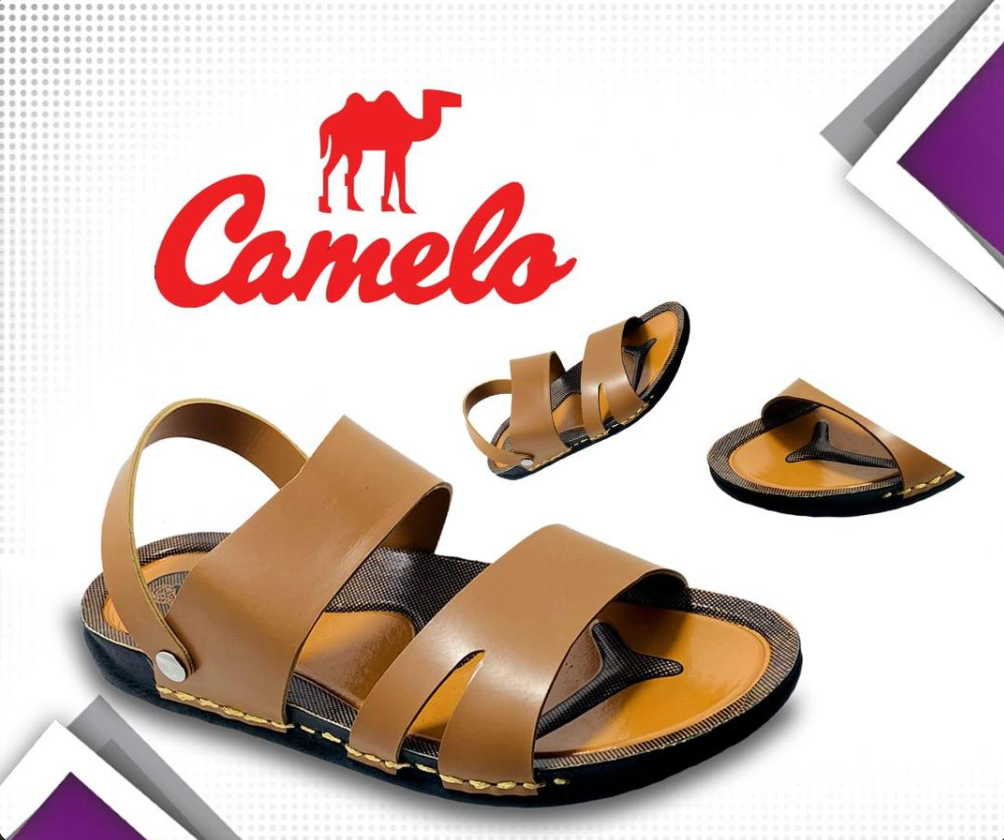 Men's Mustard Synthetic Leather Casual Sandals
