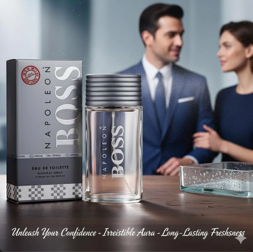 Napoleon BOSS Eau De Toilette for Men Glass Bottle