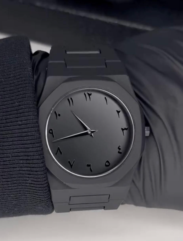 Black Stainless Steel Men's Analogue Watch