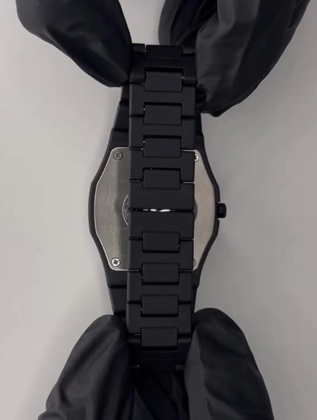 Black Stainless Steel Men's Analogue Watch