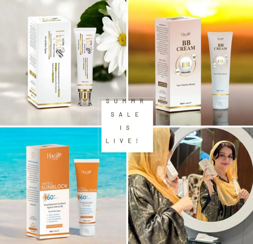 3 in 1 Skincare Set for Pakistani Sun & Heat