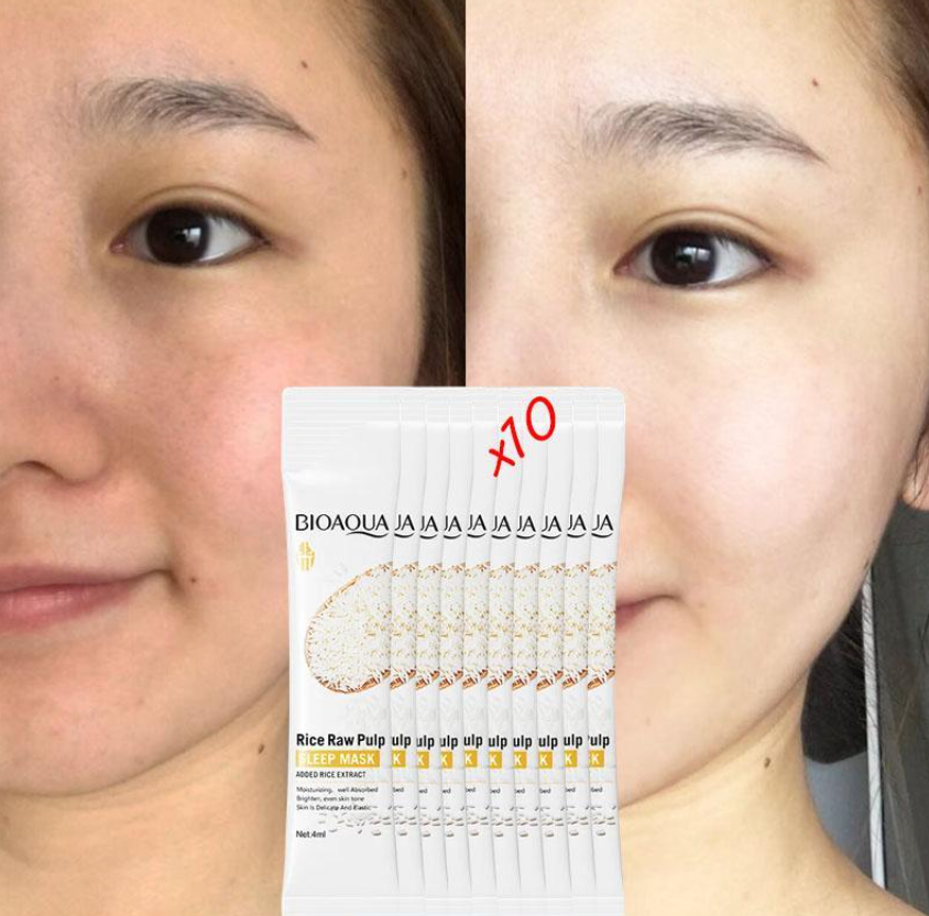 Rice Pulp Whitening Face Mask Set of 10