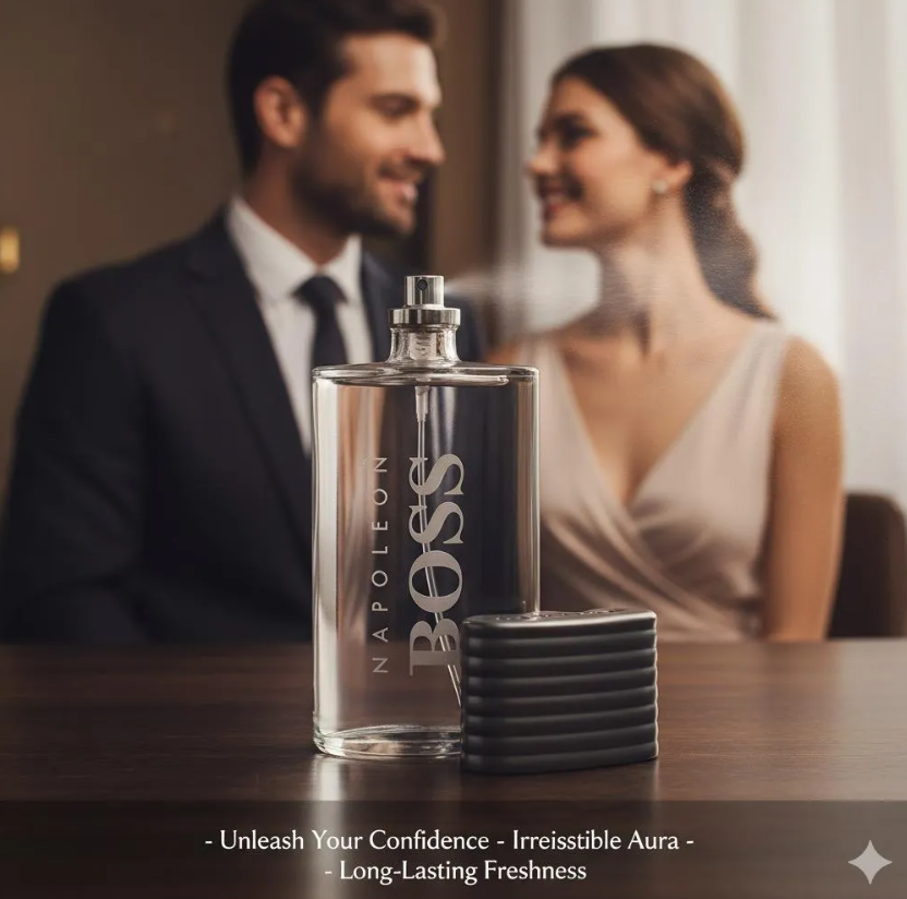 Napoleon BOSS Eau De Toilette for Men Glass Bottle