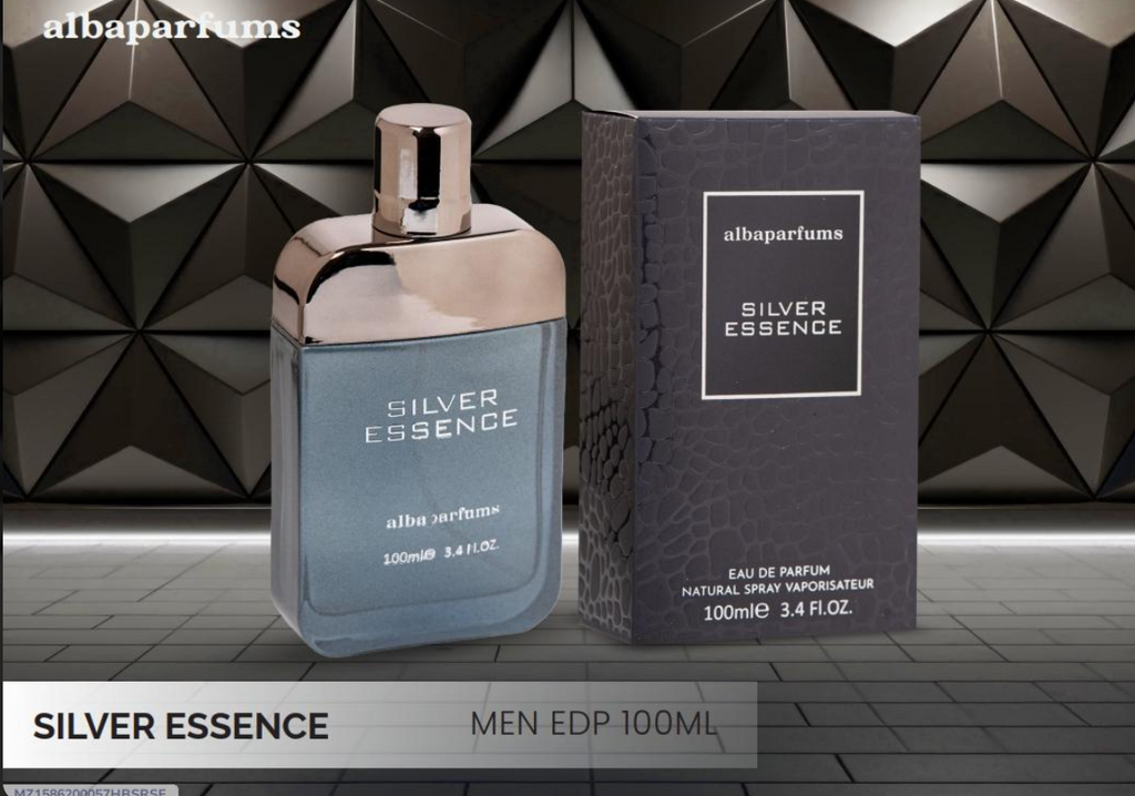 Alba Silver Essence Men EDP 100ml Long Lasting